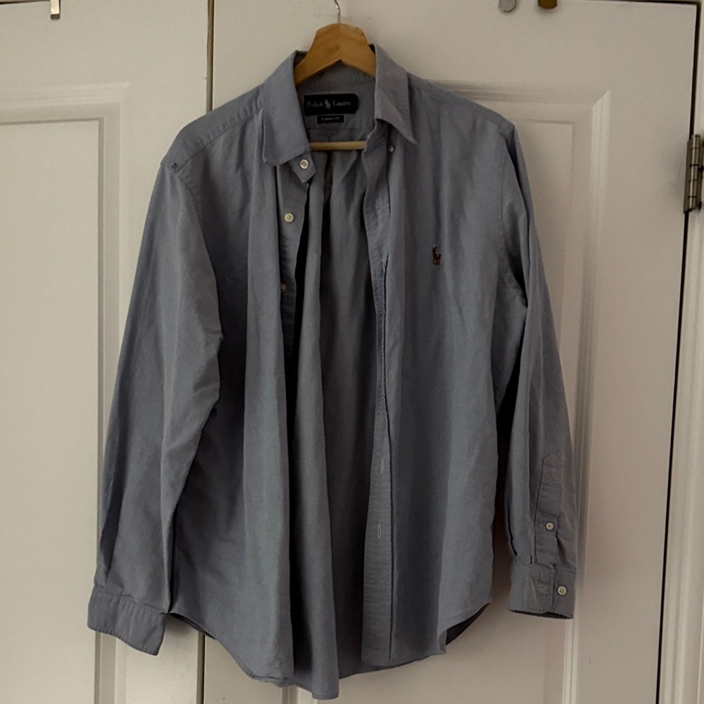 Ralph Lauren Classic Fit Blue Shirt